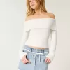 Maglione a spalle scoperte
