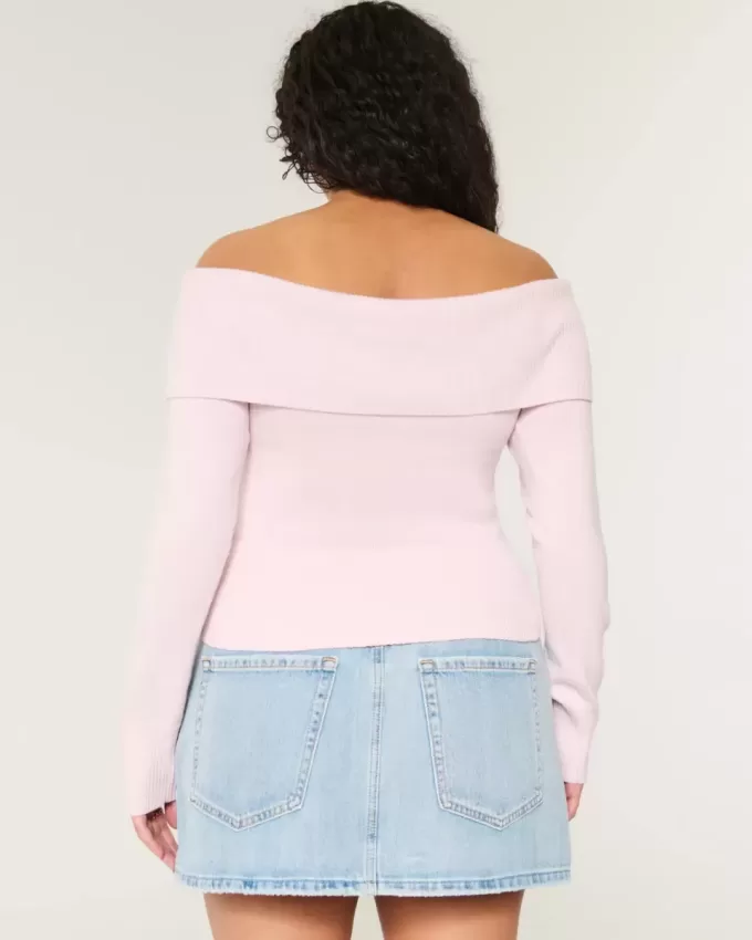 Maglione a spalle scoperte Maglione a spalle scoperte