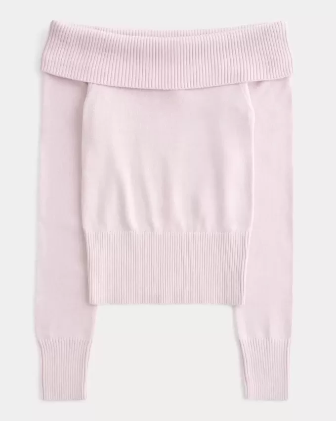 Maglione a spalle scoperte Maglione a spalle scoperte