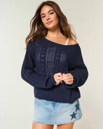 Maglione a trecce