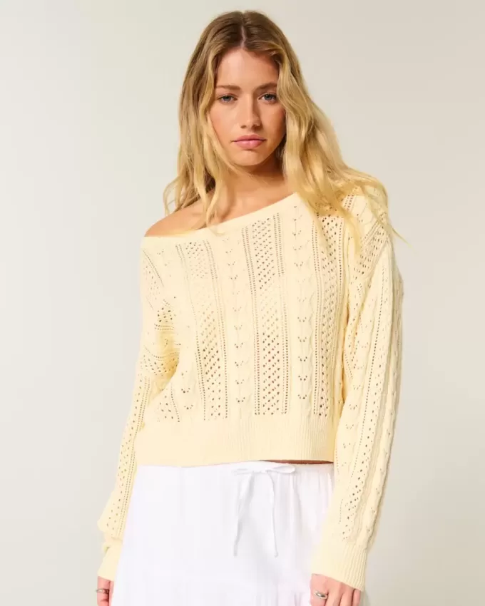 Maglione a trecce Maglione a trecce