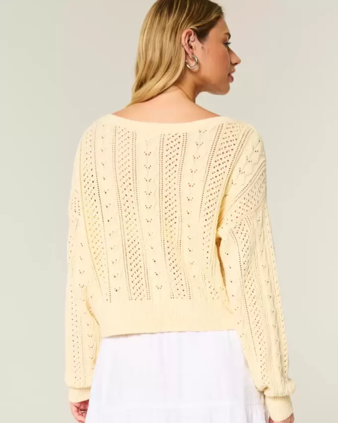 Maglione a trecce Maglione a trecce