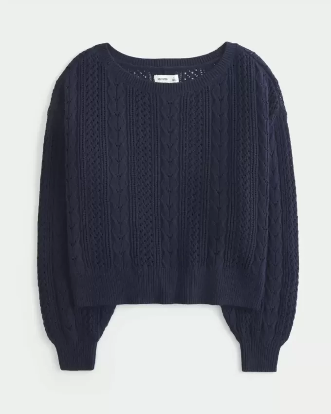 Maglione a trecce Maglione a trecce