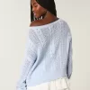 Maglione a trecce con maniche a fiocco