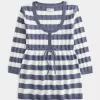 Maglione babydoll a trecce Maglione babydoll a trecce