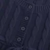 Maglione babydoll a trecce Maglione babydoll a trecce