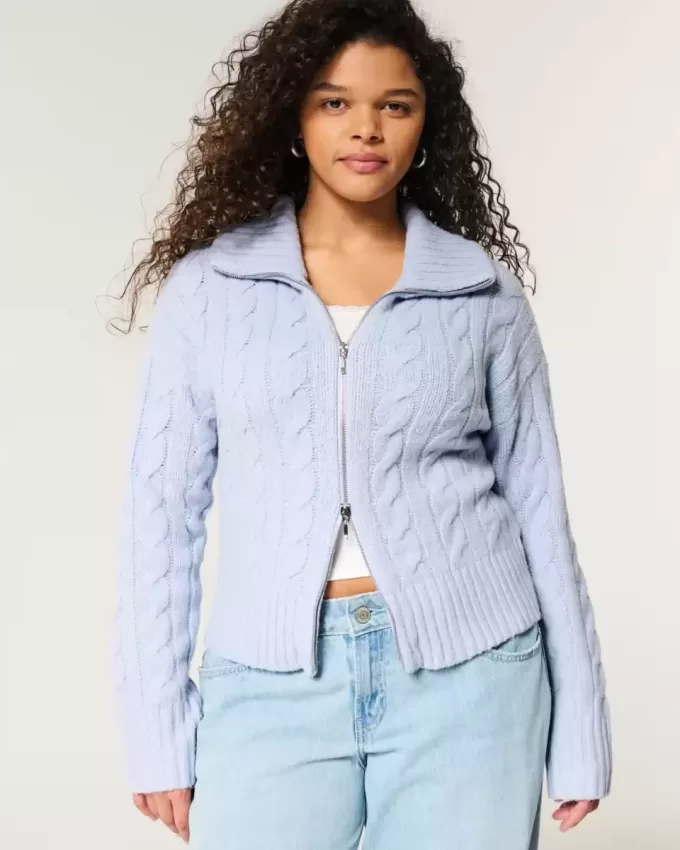 Maglione con cerniera Comfy Cloud di Hollister Maglione con cerniera Comfy Cloud di Hollister