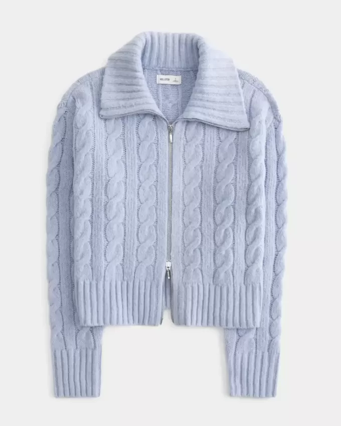 Maglione con cerniera Comfy Cloud di Hollister Maglione con cerniera Comfy Cloud di Hollister