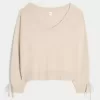 Maglione con fiocco e spalle scoperte di Gilly Hicks