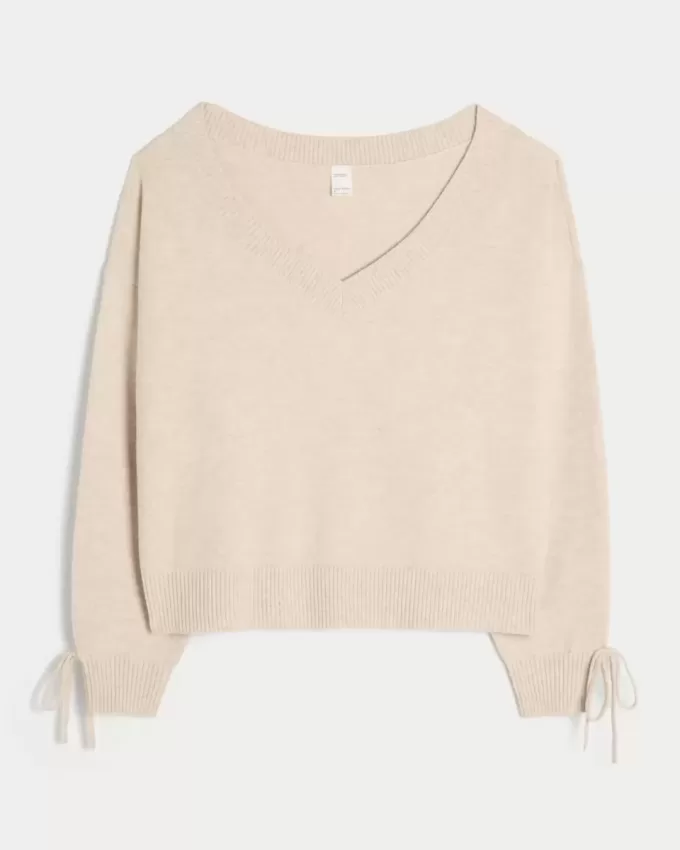 Maglione con fiocco e spalle scoperte di Gilly Hicks