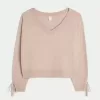 Maglione con fiocco e spalle scoperte di Gilly Hicks