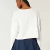Maglione con scollo a V e grafica Hollister Comfy Cloud