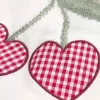 Maglione con spalle scoperte e grafica a cuore facile Maglione con spalle scoperte e grafica a cuore facile