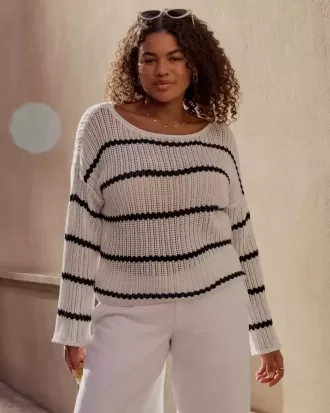 Maglione facile all’uncinetto