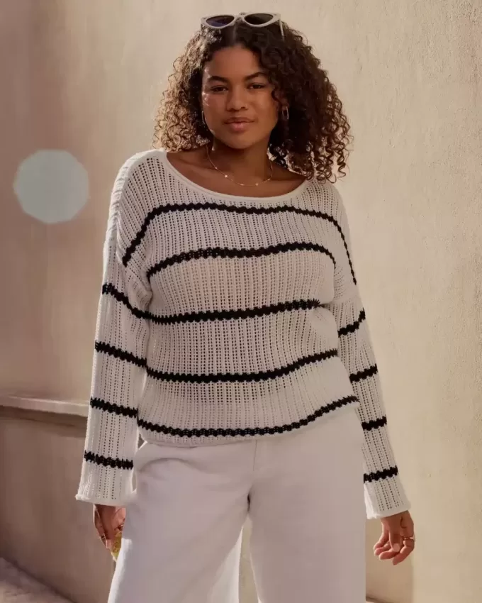 Maglione facile all’uncinetto