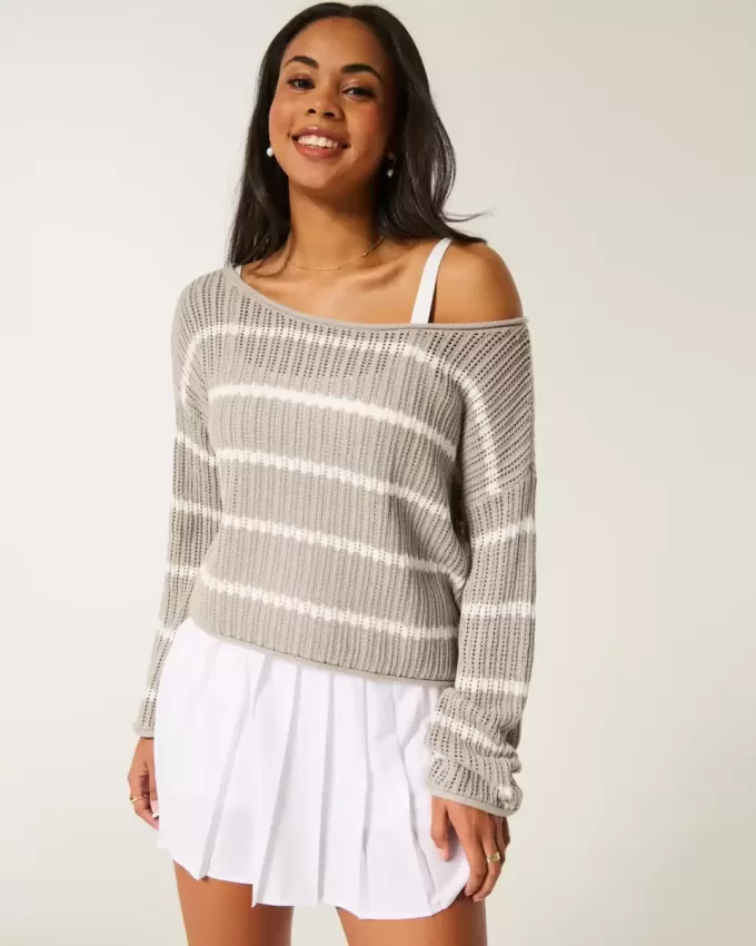 Maglione facile all’uncinetto