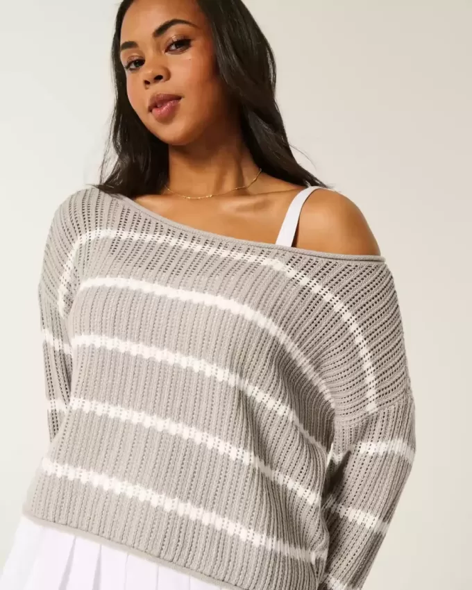 Maglione facile all’uncinetto