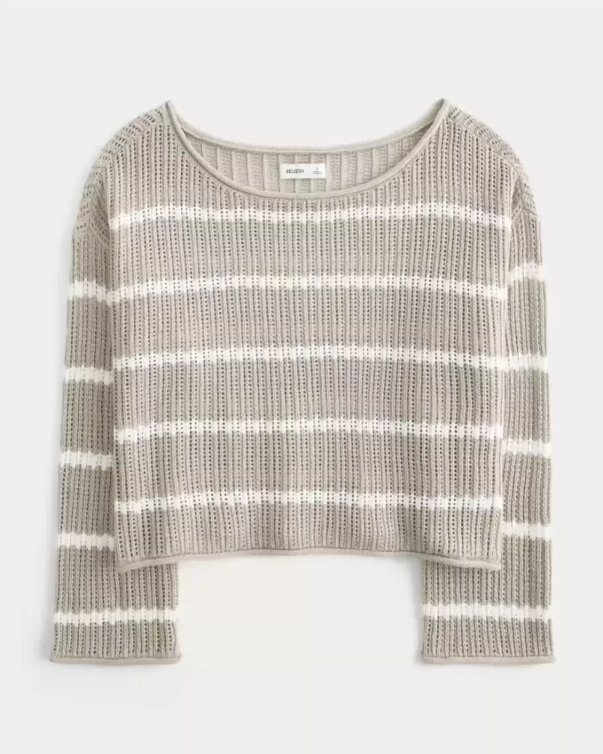 Maglione facile all’uncinetto