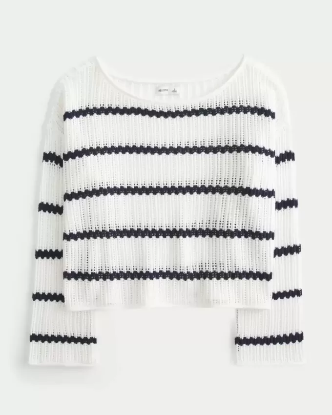 Maglione facile all’uncinetto