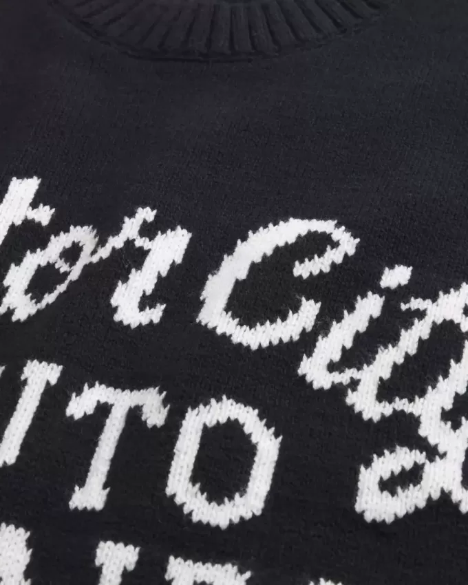 Maglione girocollo con grafica Boxy Motor City Auto Repairs