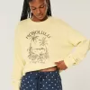Maglione girocollo con grafica Easy Honolulu