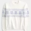 Maglione girocollo con grafica Hollister Comfy Cloud Teddy Bear Maglione girocollo con grafica Hollister Comfy Cloud Teddy Bear