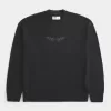 Maglione girocollo con grafica squadrata