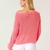 Maglione girocollo morbido con grafica Easy Stitchy Maglione girocollo morbido con grafica Easy Stitchy