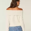 Maglione Hollister Comfy Cloud Foldover con spalle scoperte