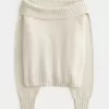 Maglione Hollister Comfy Cloud Foldover con spalle scoperte