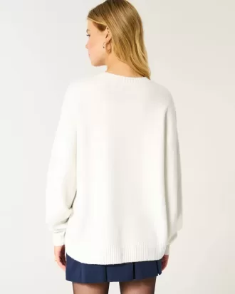 Maglione Hollister Comfy Cloud Oversized Go Team Graphic