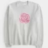 Maglione Hollister Comfy Cloud Rose Graphic