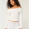 Maglione Hollister Comfy Cloud Stitchy con spalle scoperte