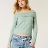 Maglione Hollister Comfy Cloud Stitchy con spalle scoperte