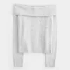 Maglione Hollister Comfy Cloud Stitchy con spalle scoperte