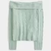 Maglione Hollister Comfy Cloud Stitchy con spalle scoperte