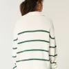 Maglione oversize con mezza zip Maglione oversize con mezza zip