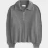 Maglione oversize con mezza zip Maglione oversize con mezza zip