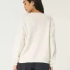 Maglione oversize con scollo a V Comfy Cloud di Hollister
