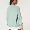 Maglione oversize con scollo a V Comfy Cloud di Hollister