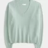 Maglione oversize con scollo a V Comfy Cloud di Hollister