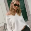 Maglione oversize con scollo a V Comfy Cloud di Hollister