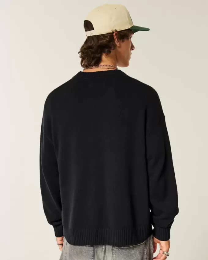 Maglione squadrato