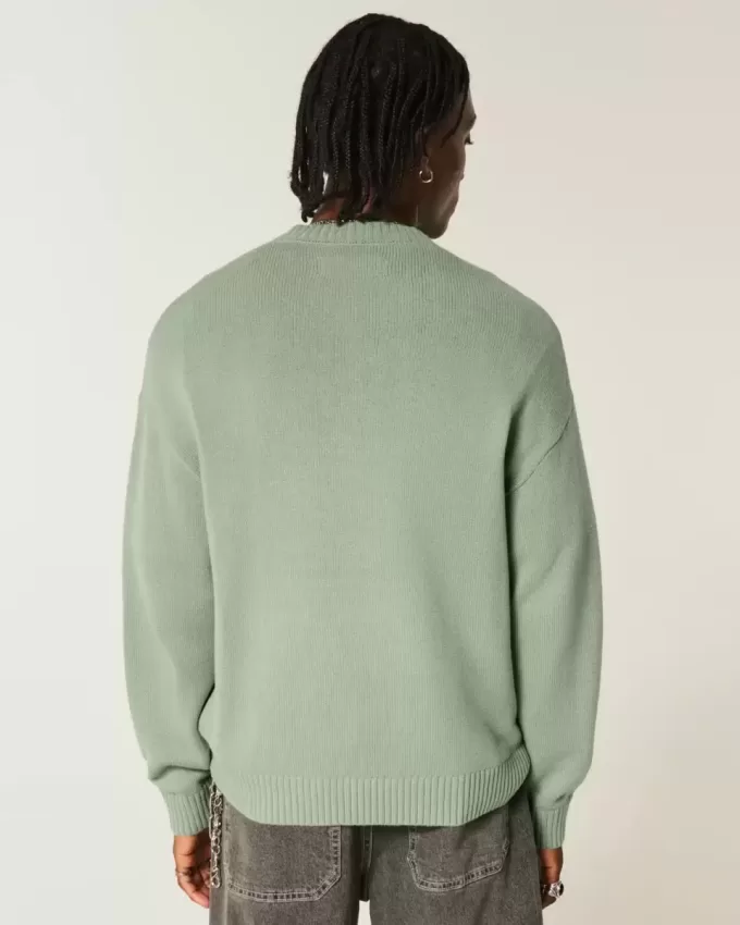 Maglione squadrato