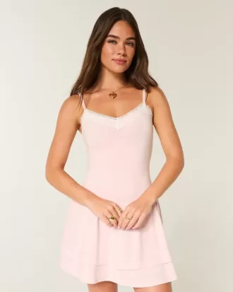 Mini abito a strati in maglia