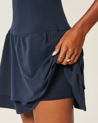 Mini abito a strati in maglia