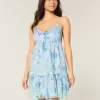 Mini abito babydoll