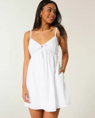 Mini abito babydoll