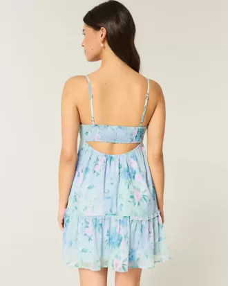 Mini abito babydoll