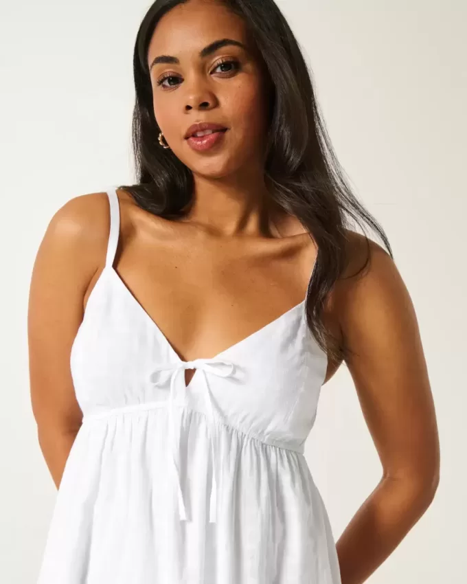 Mini abito babydoll